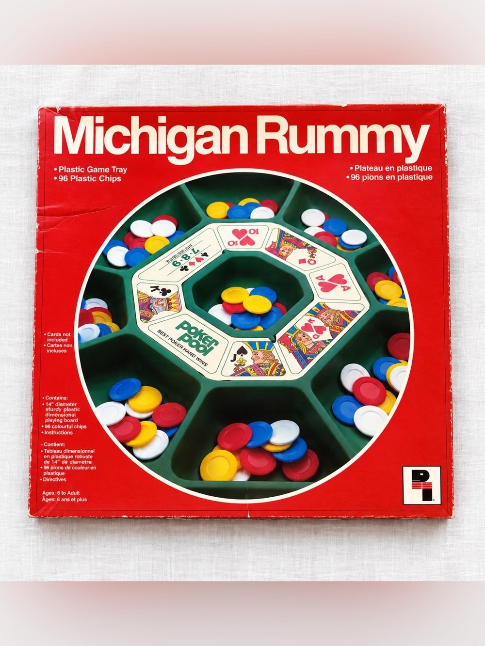 Michigan Rummy Home Game Set by